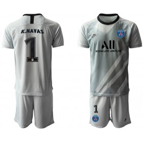 Jalkapallo Pelipaidat Paris Saint-Germain Maalivahti K NAVAS 1 Lasten paita I 2019-2020 Lyhythihainen